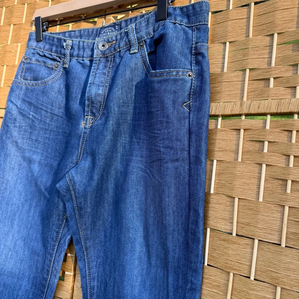 Lucky Brand Cooper Slim Blue Jeans Size 20 - Picture 4 of 10